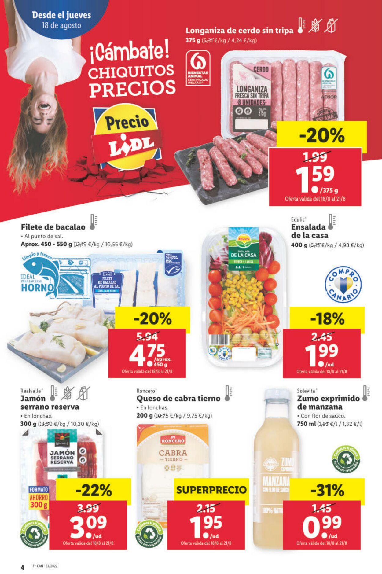 Folleto Lidl 18.08.2022 - 24.08.2022