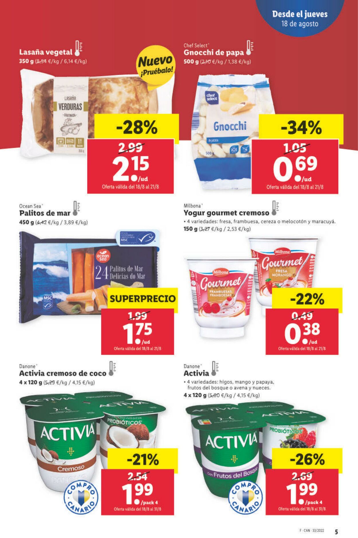 Folleto Lidl 18.08.2022 - 24.08.2022