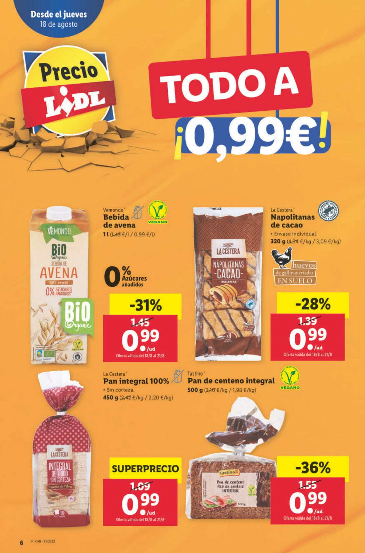 Folleto Lidl 18.08.2022 - 24.08.2022