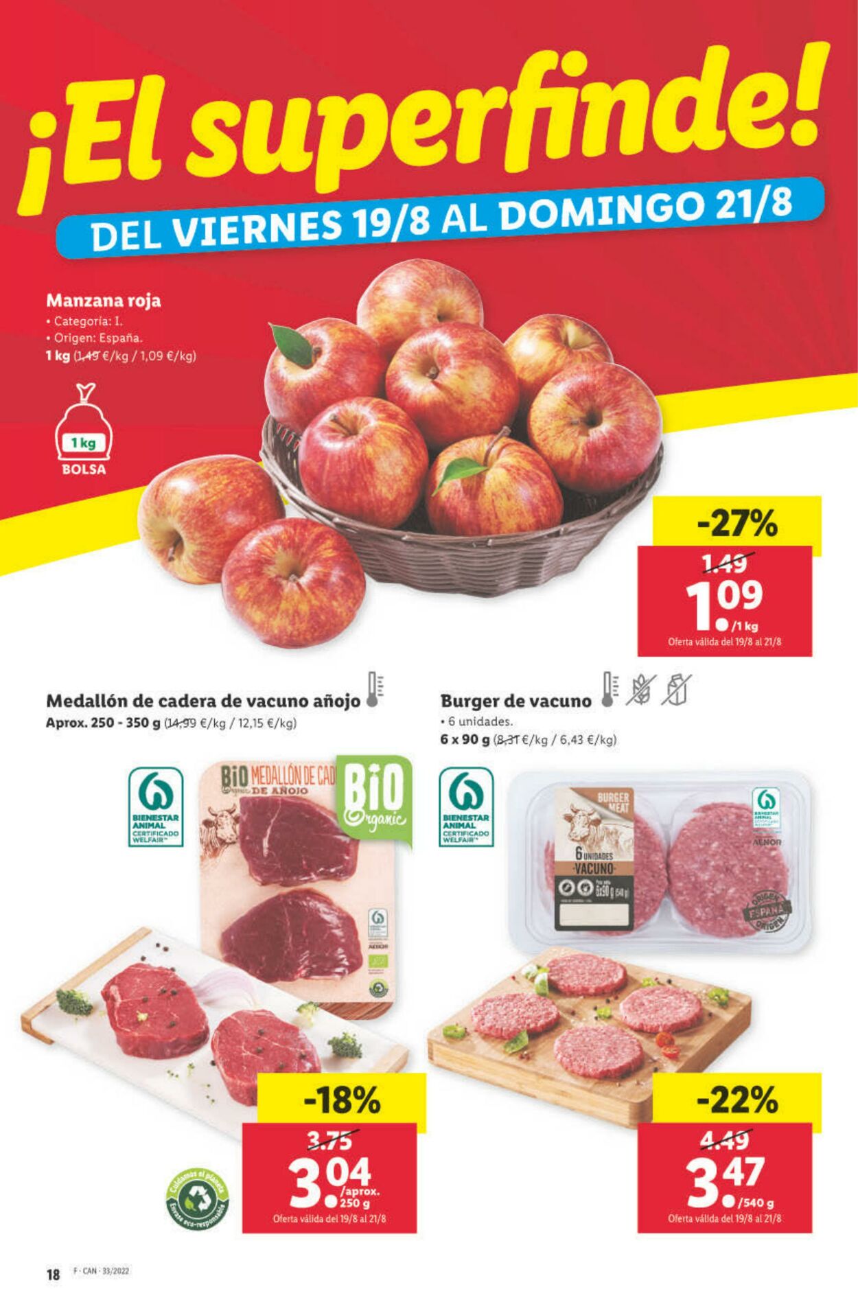 Folleto Lidl 18.08.2022 - 24.08.2022