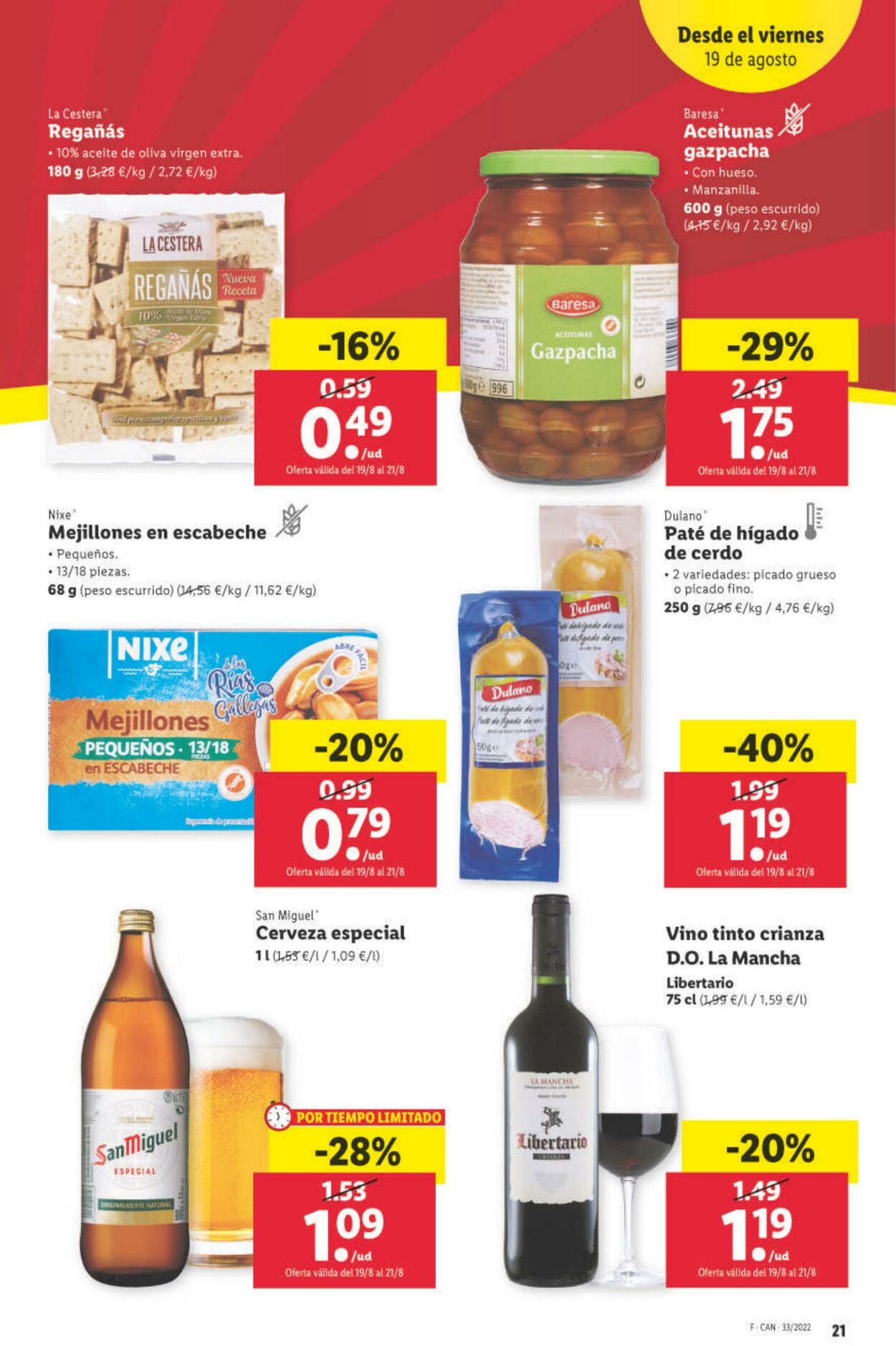 Folleto Lidl 18.08.2022 - 24.08.2022