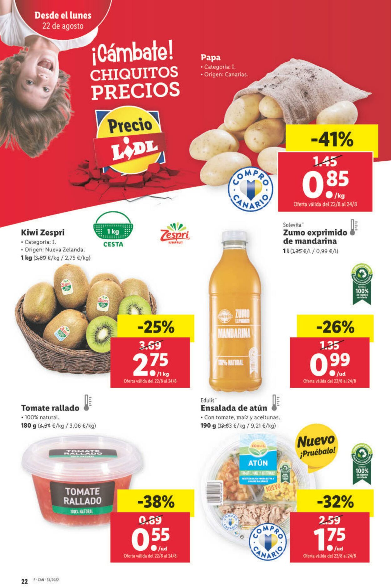 Folleto Lidl 18.08.2022 - 24.08.2022