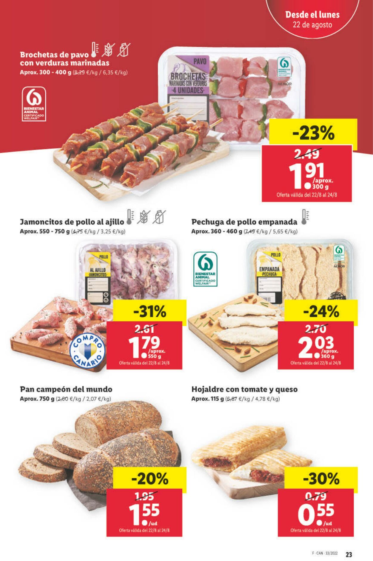 Folleto Lidl 18.08.2022 - 24.08.2022