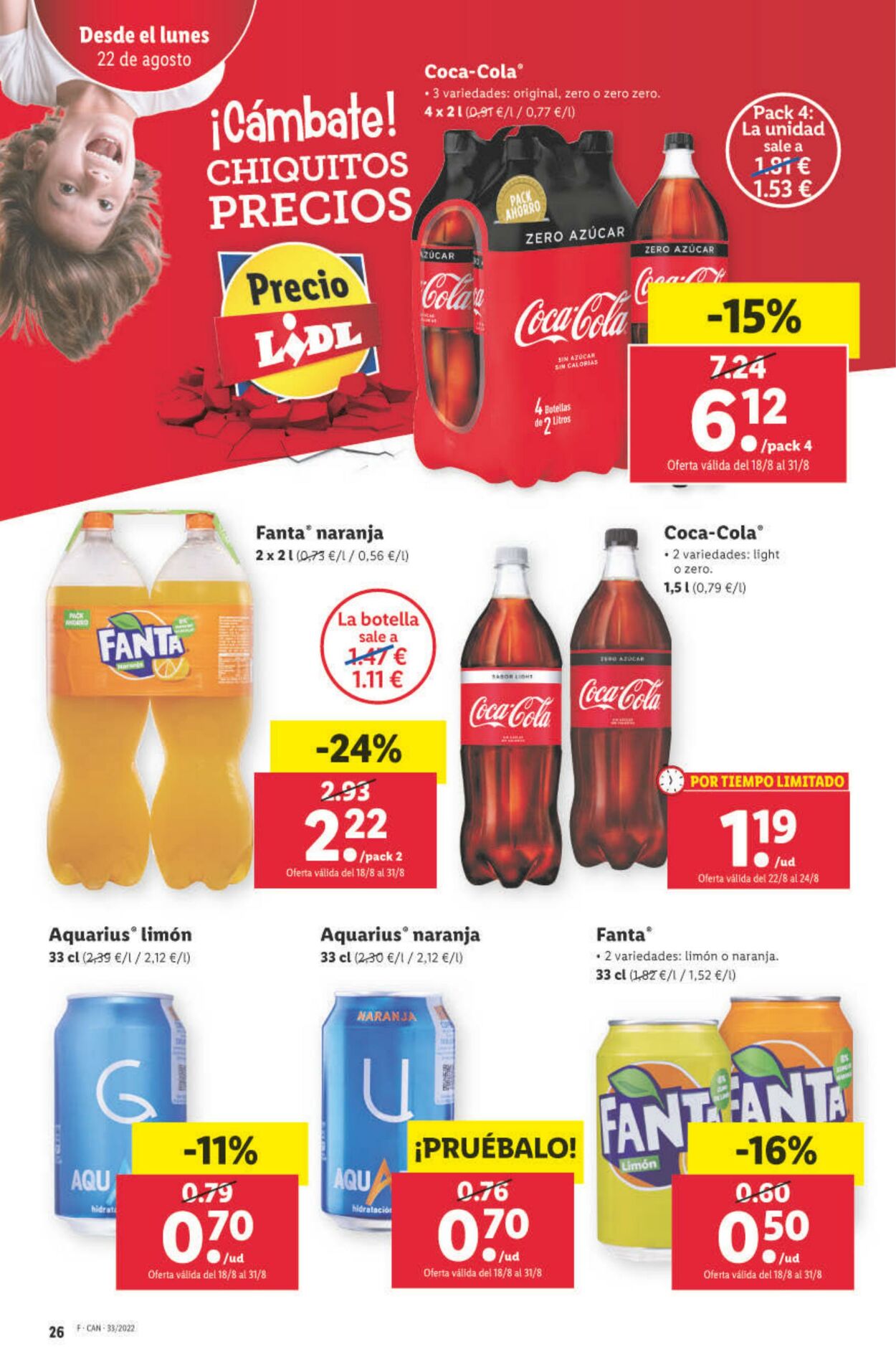 Folleto Lidl 18.08.2022 - 24.08.2022