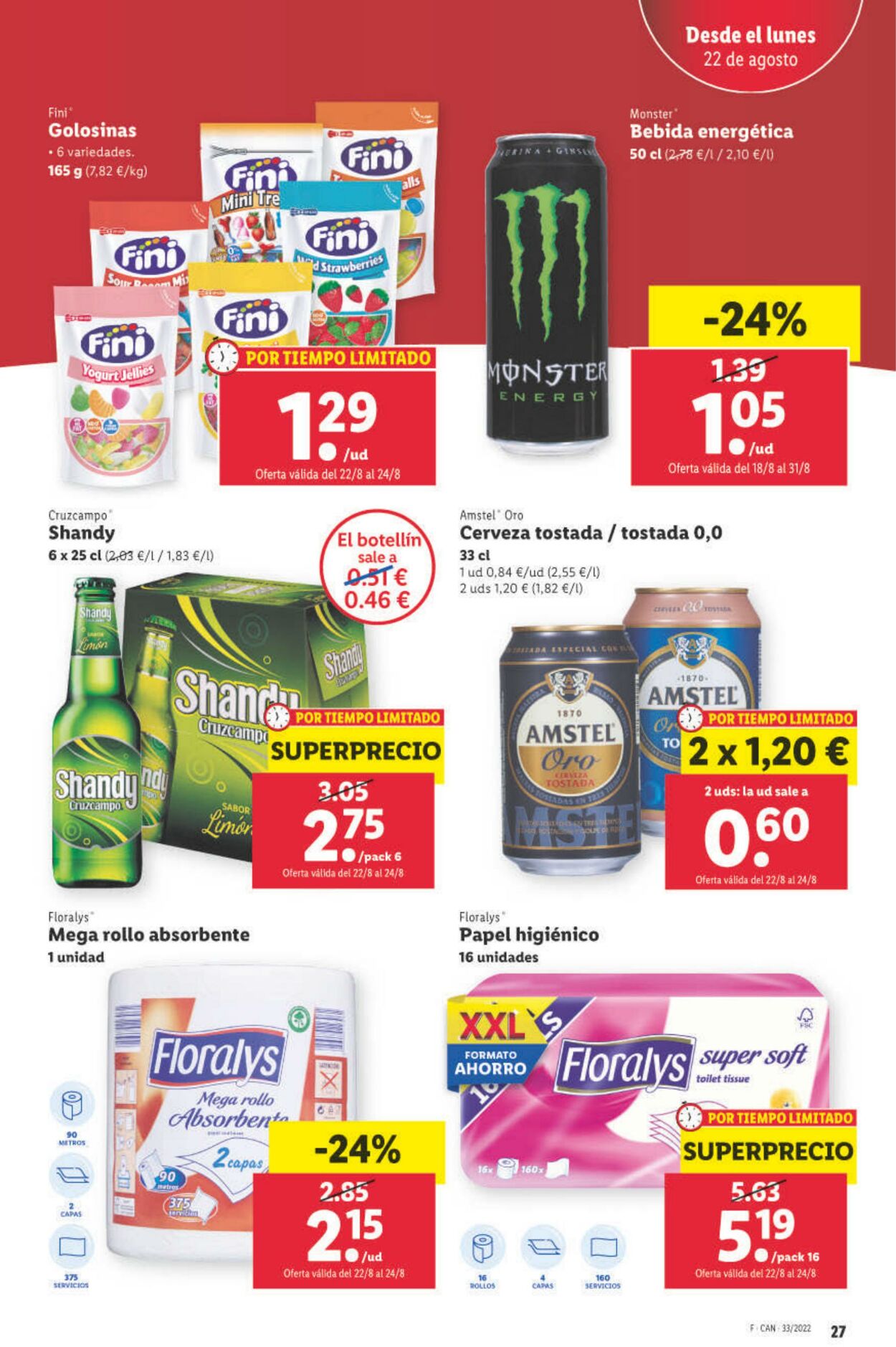 Folleto Lidl 18.08.2022 - 24.08.2022