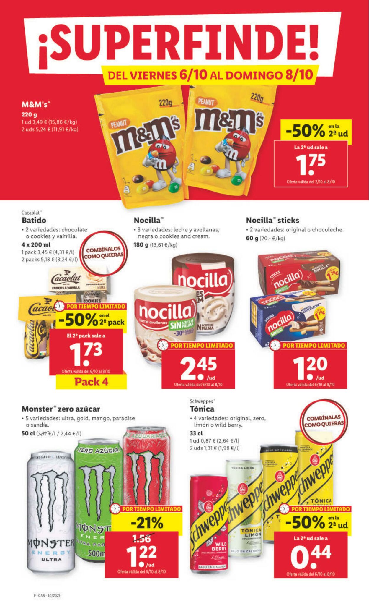 Folleto Lidl 02.10.2023 - 08.10.2023