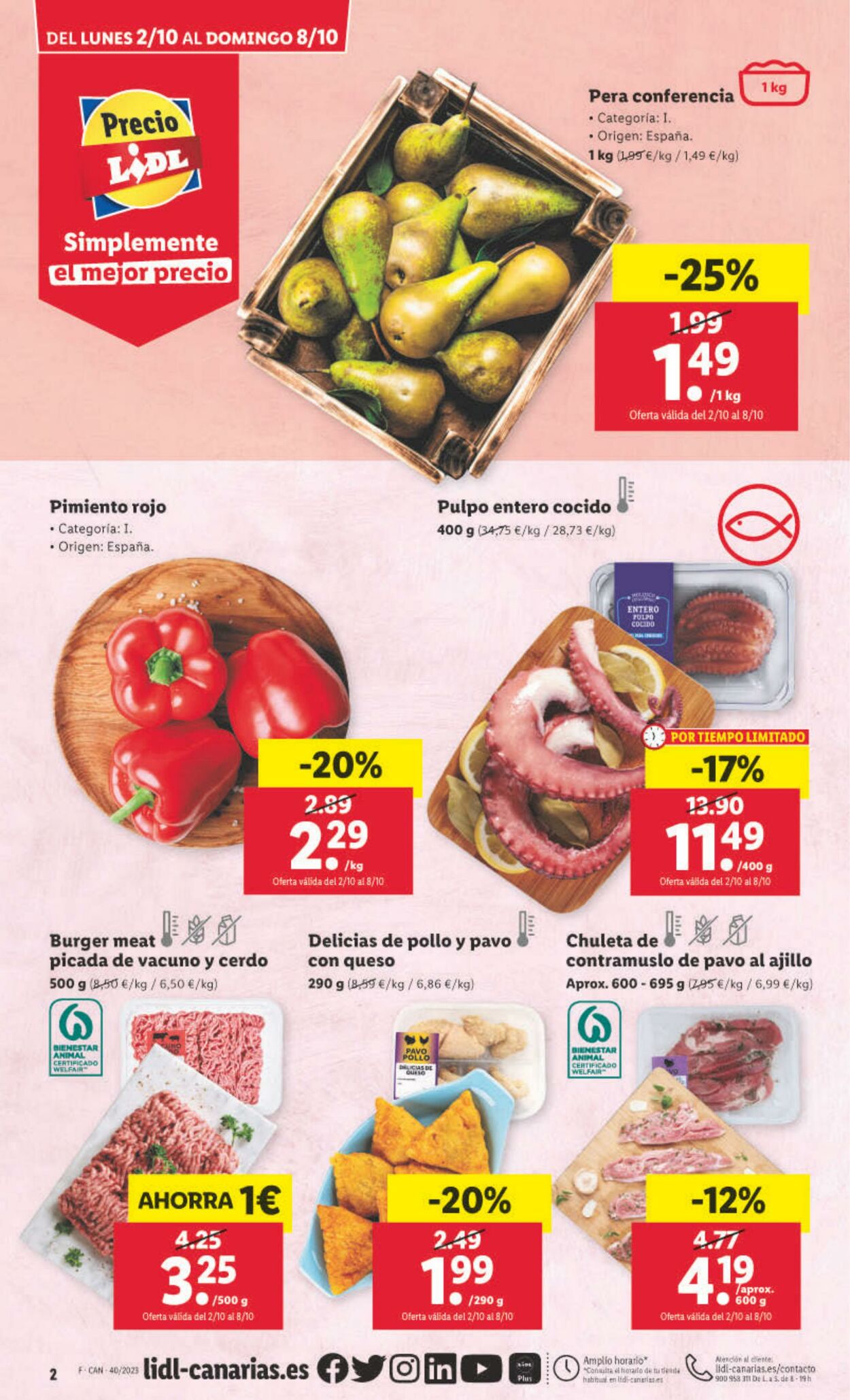 Folleto Lidl 02.10.2023 - 08.10.2023