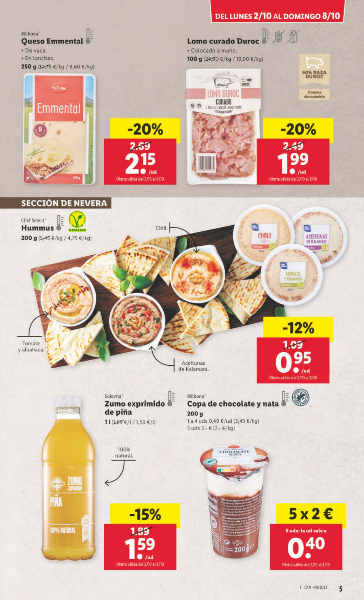 Folleto Lidl 02.10.2023 - 08.10.2023