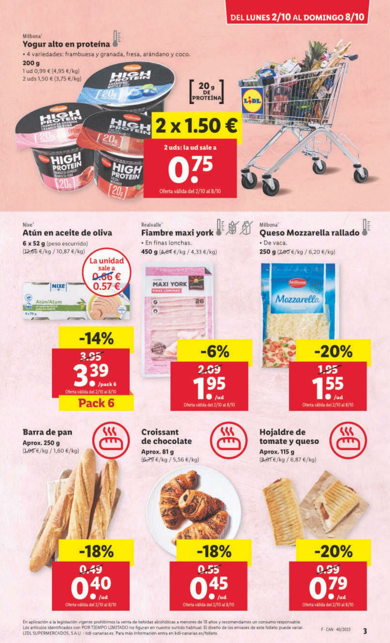 Folleto Lidl 02.10.2023 - 08.10.2023