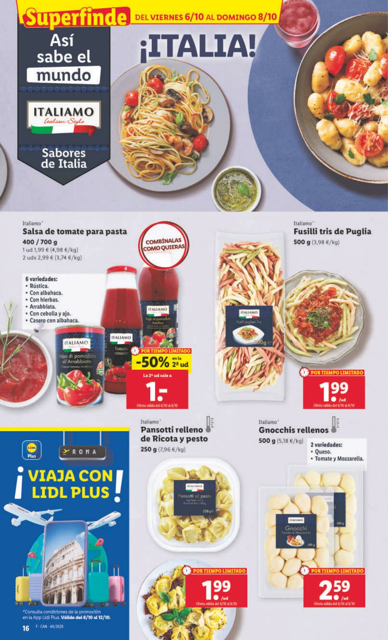 Folleto Lidl 02.10.2023 - 08.10.2023