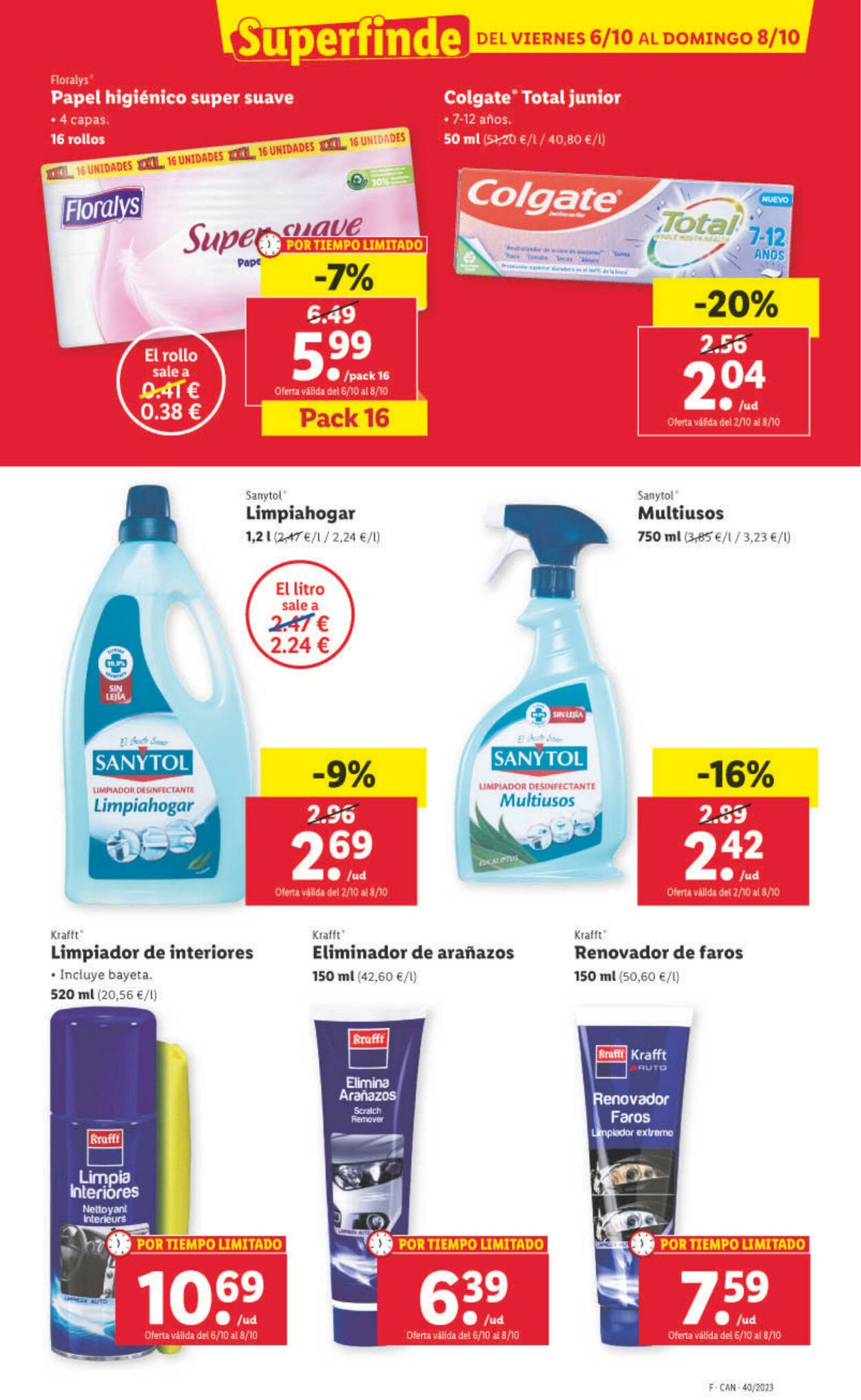 Folleto Lidl 02.10.2023 - 08.10.2023