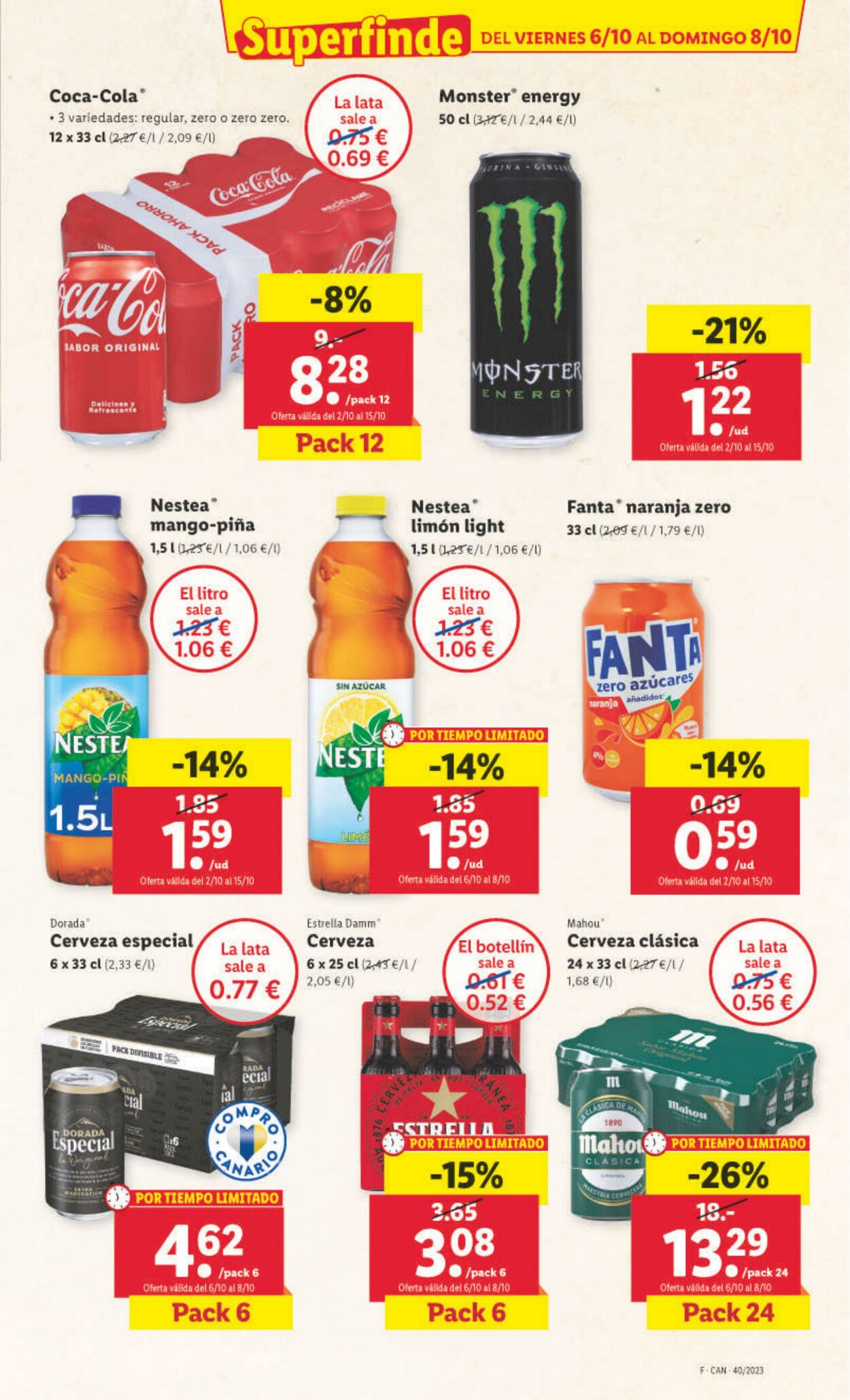 Folleto Lidl 02.10.2023 - 08.10.2023