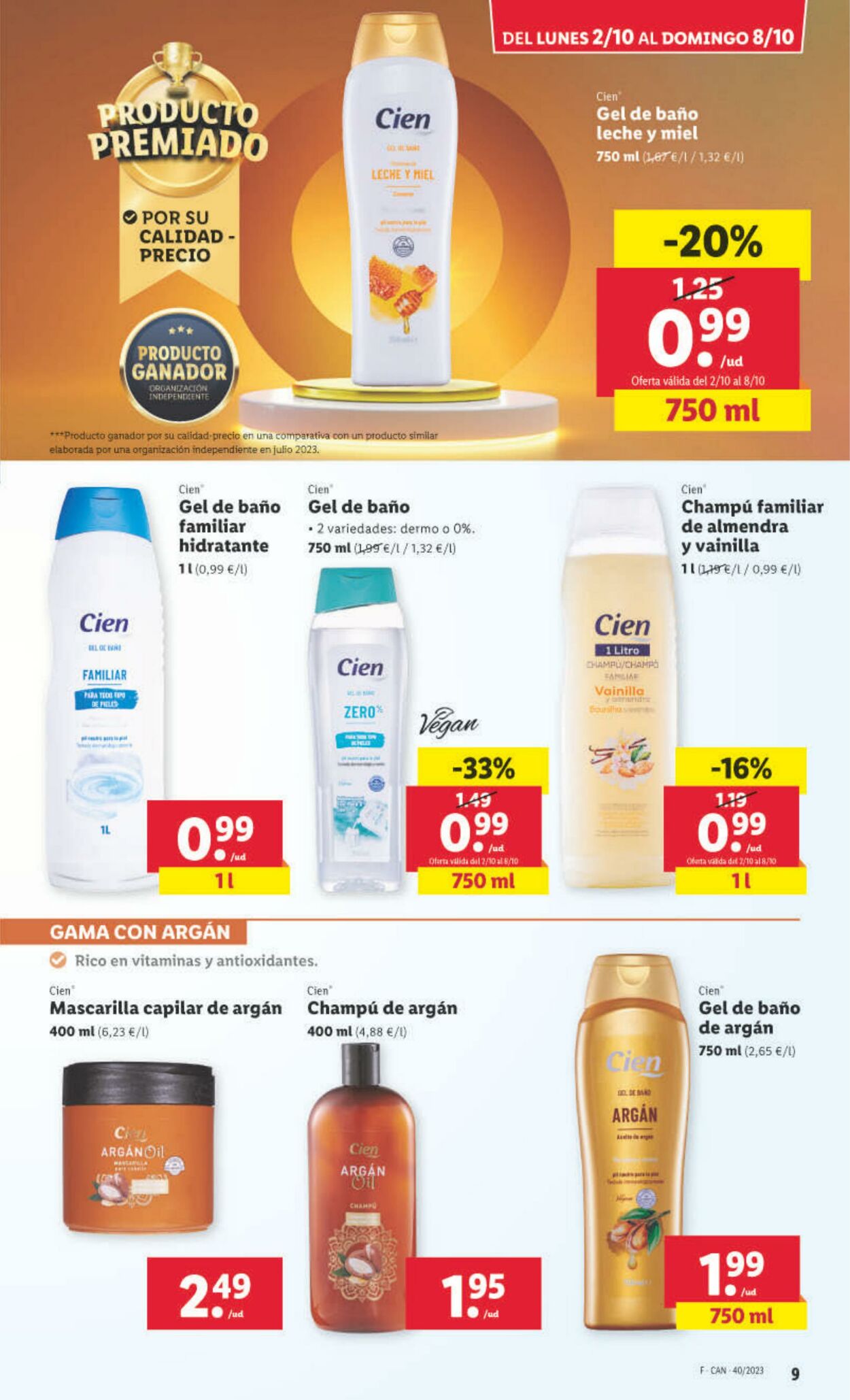 Folleto Lidl 02.10.2023 - 08.10.2023