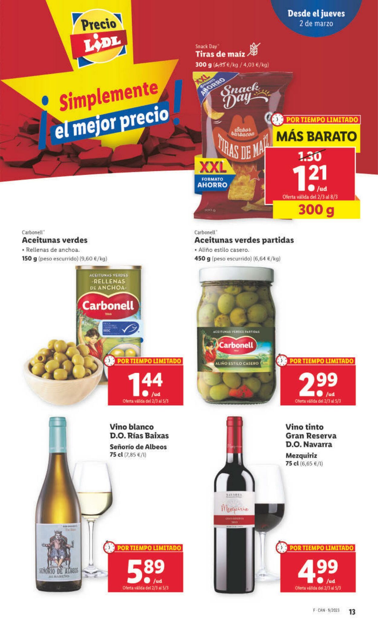 Folleto Lidl 02.03.2023 - 08.03.2023