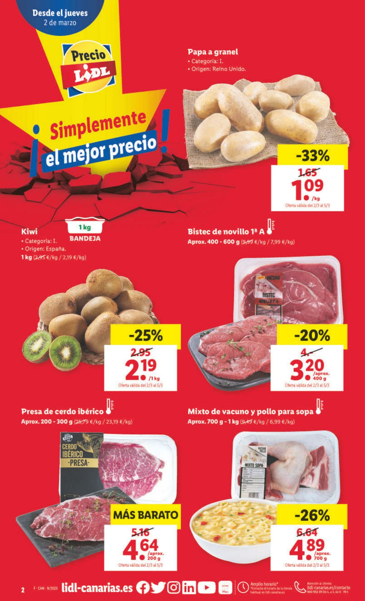 Folleto Lidl 02.03.2023 - 08.03.2023