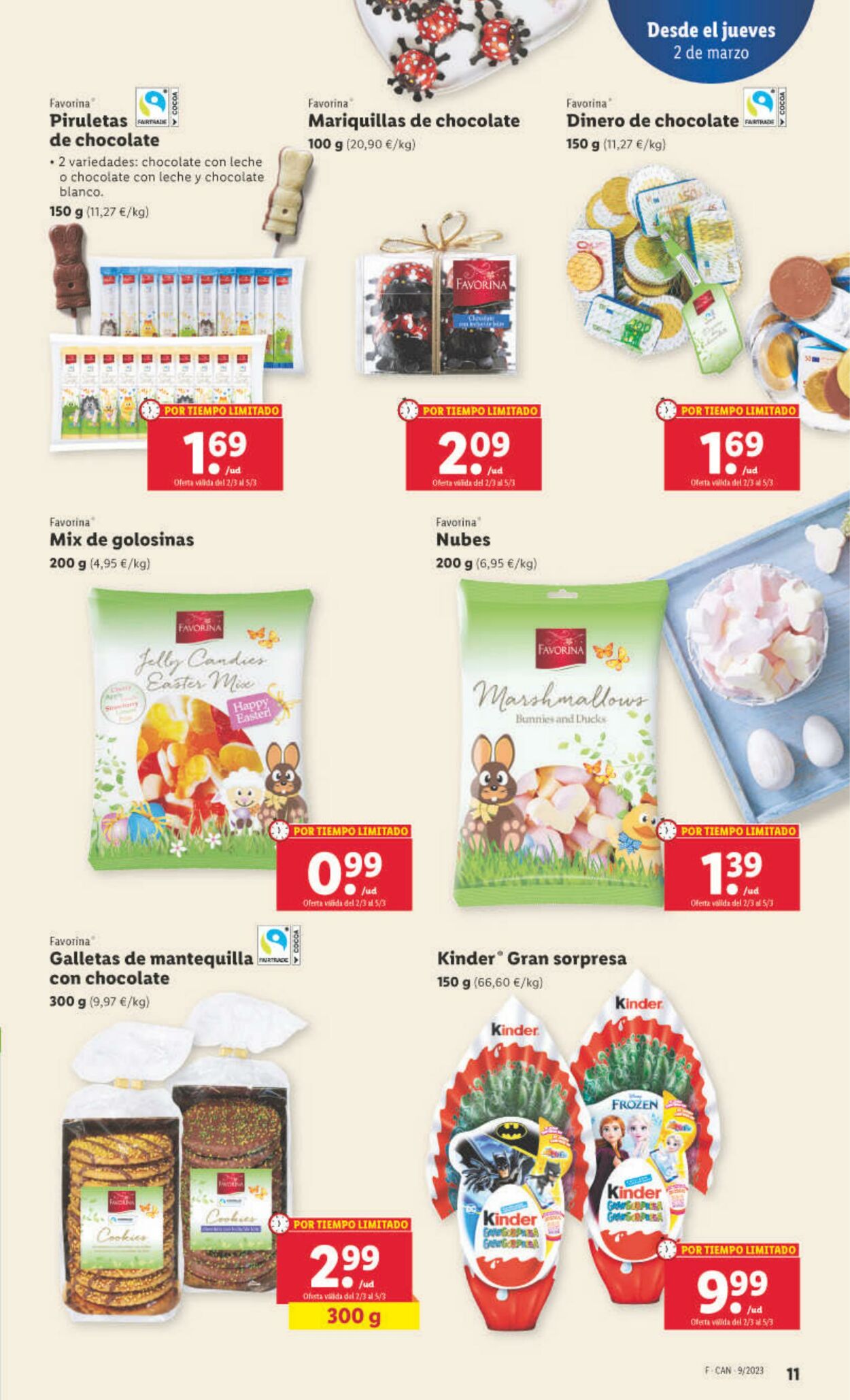 Folleto Lidl 02.03.2023 - 08.03.2023