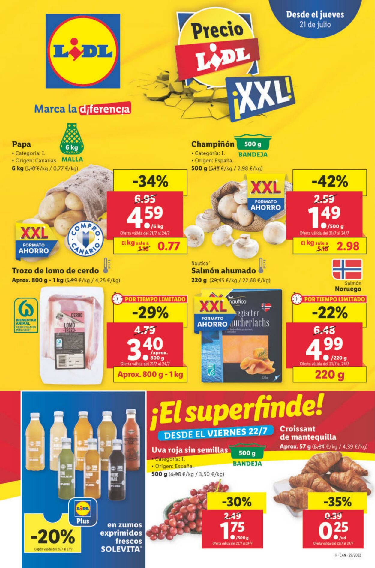 Folleto Actual Lidl - Islas Canarias - Válido Del 21.07 Al 27.07 ...