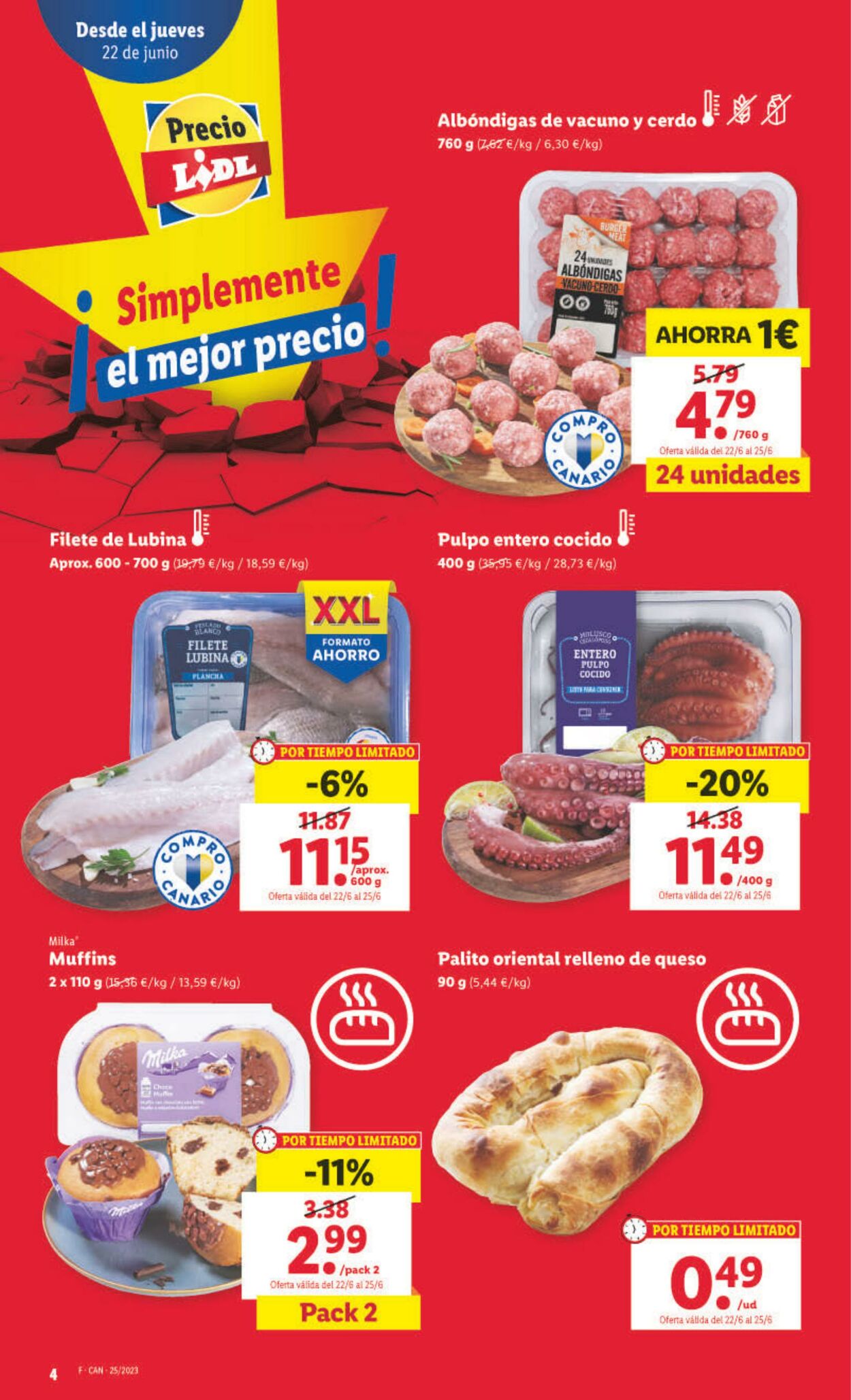 Folleto Lidl 22.06.2023 - 28.06.2023