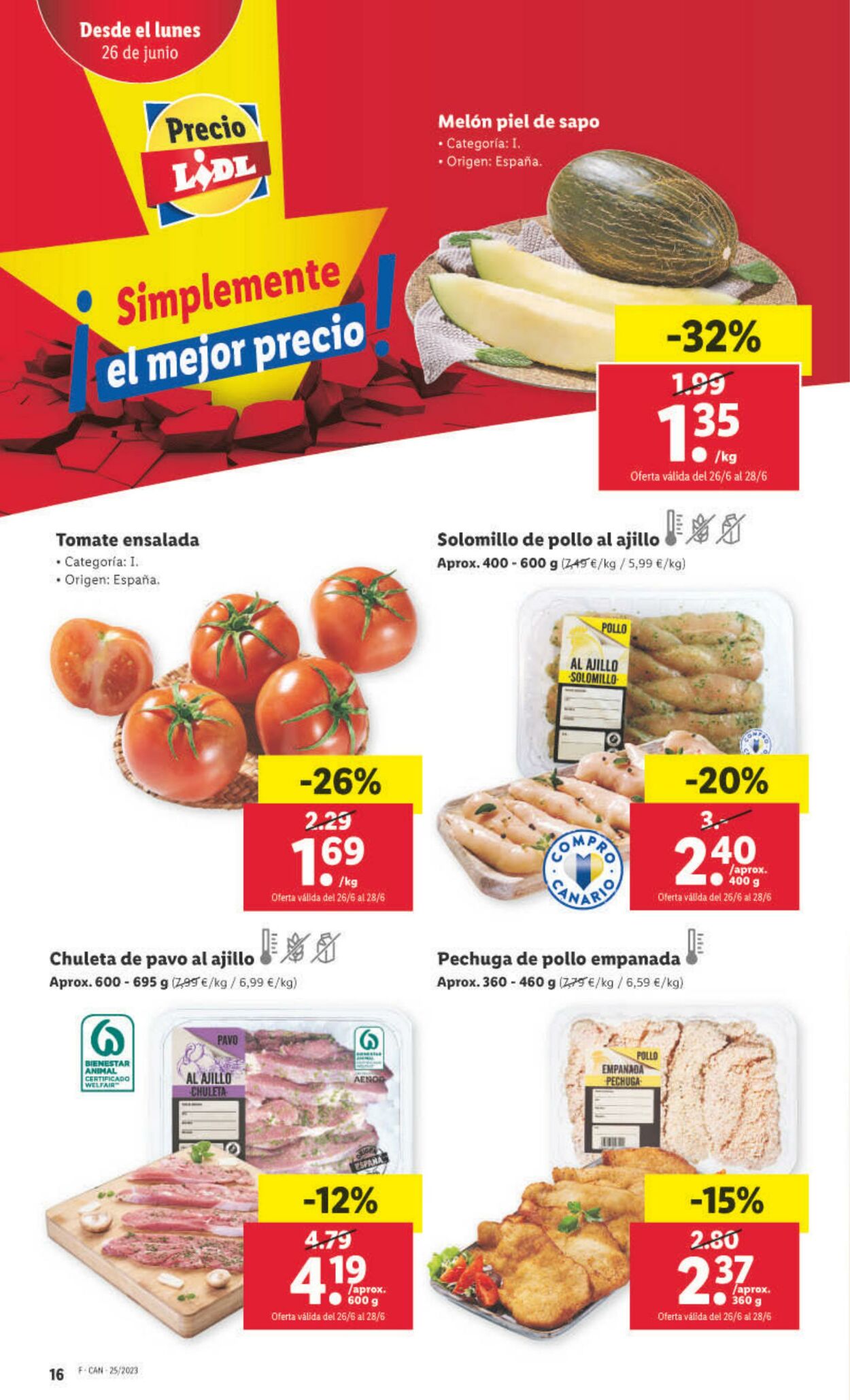 Folleto Lidl 22.06.2023 - 28.06.2023