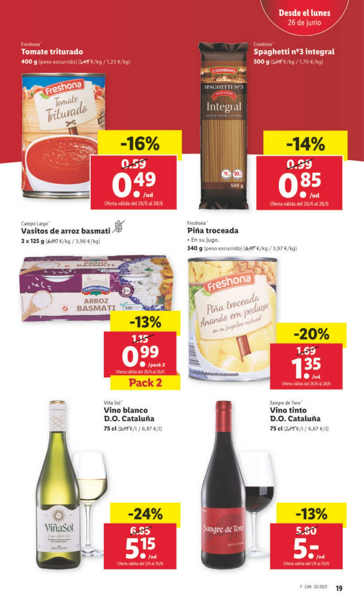 Folleto Lidl 22.06.2023 - 28.06.2023