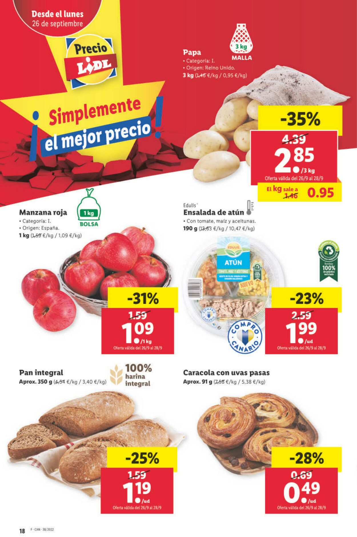 Folleto Lidl 22.09.2022 - 28.09.2022