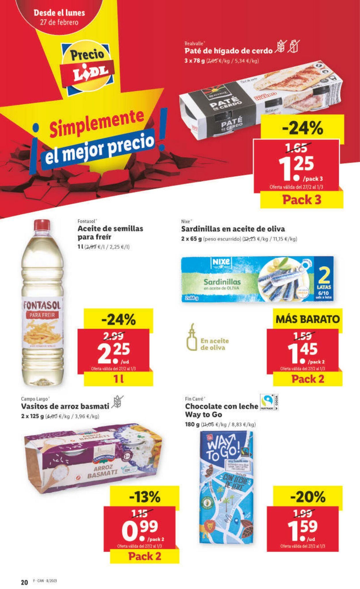 Folleto Lidl 23.02.2023 - 01.03.2023