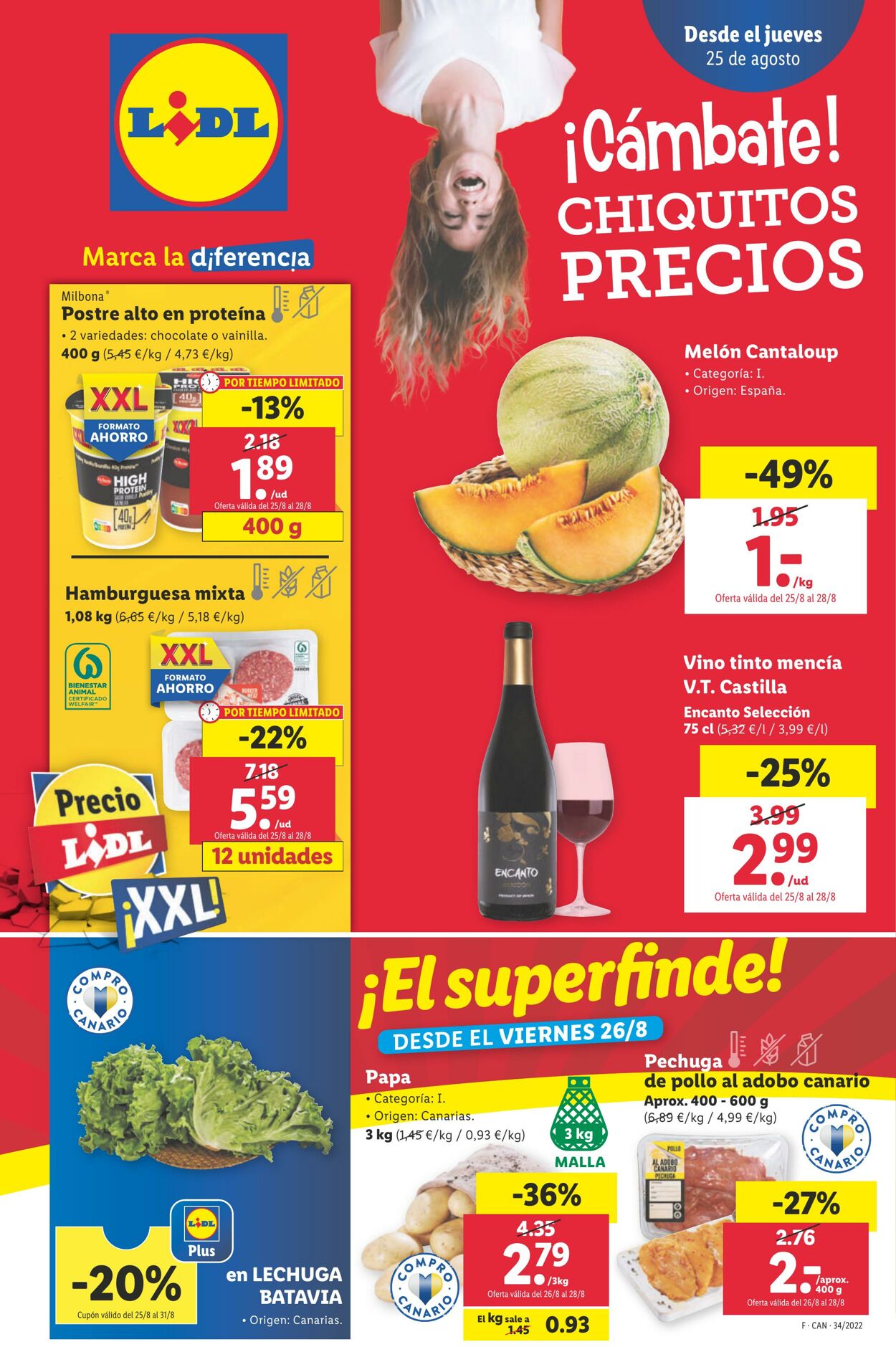 Folleto Lidl 25.08.2022 - 31.08.2022