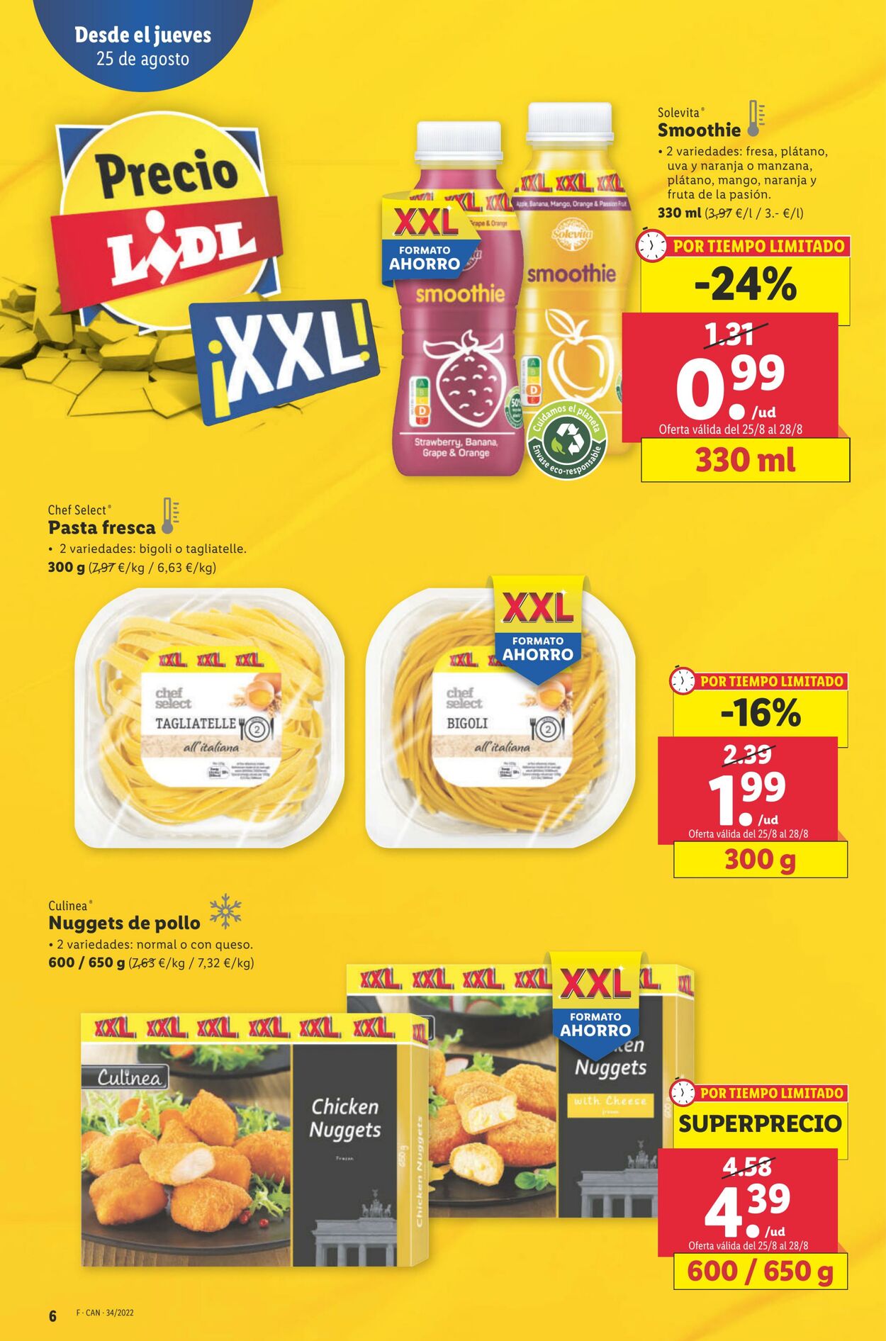 Folleto Lidl 25.08.2022 - 31.08.2022