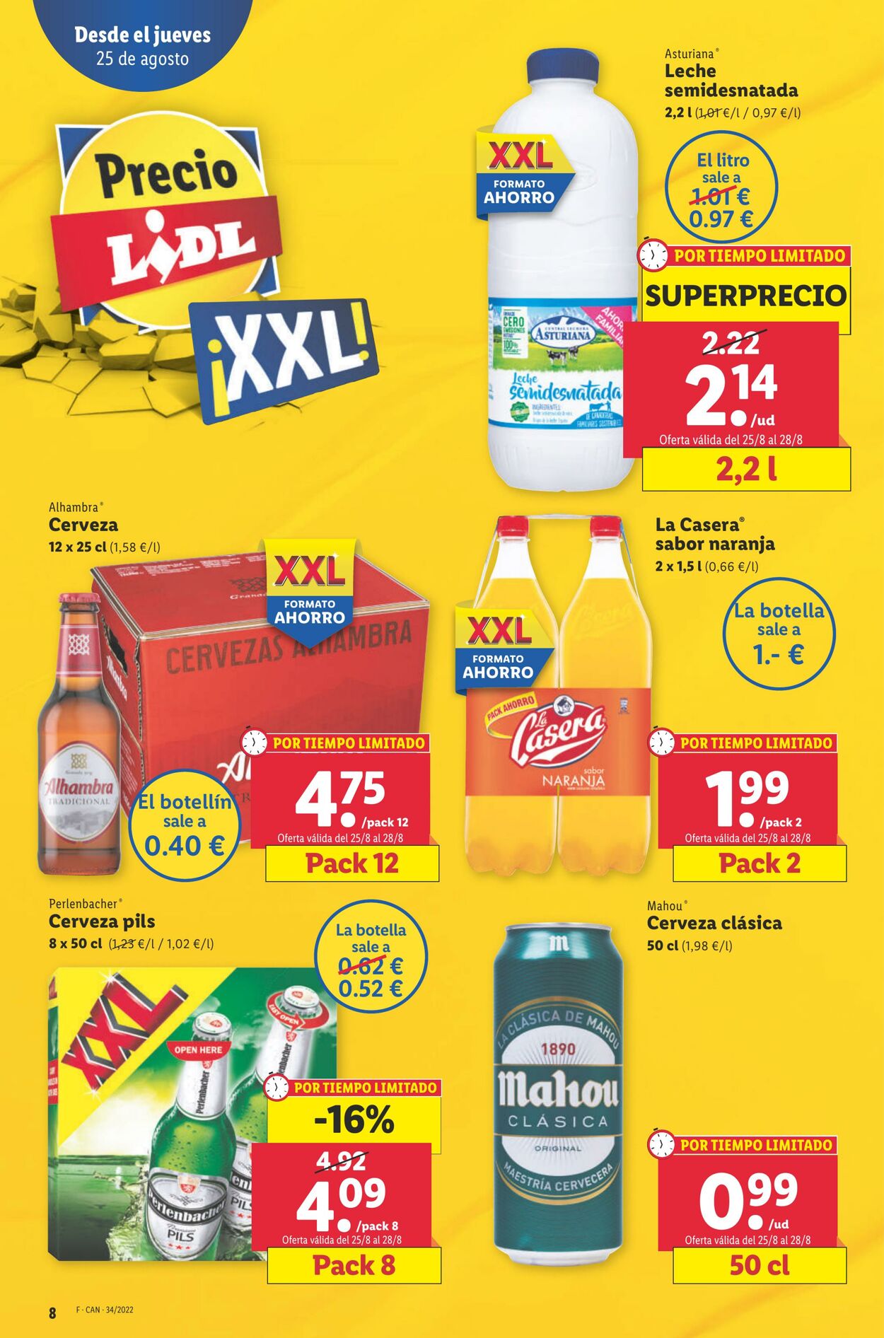 Folleto Lidl 25.08.2022 - 31.08.2022