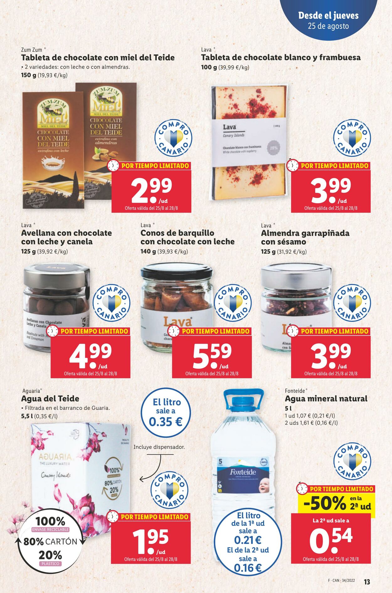 Folleto Lidl 25.08.2022 - 31.08.2022