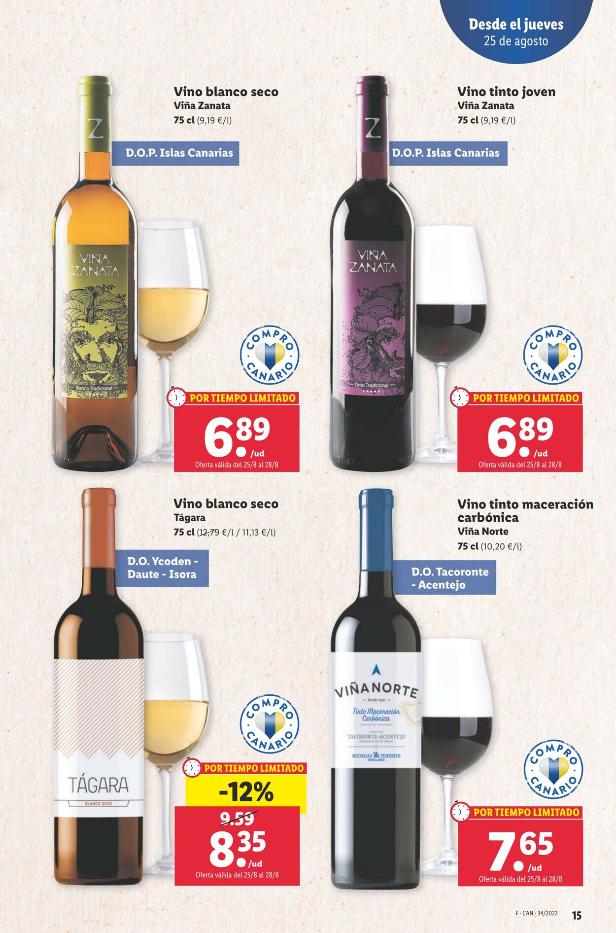 Folleto Lidl 25.08.2022 - 31.08.2022