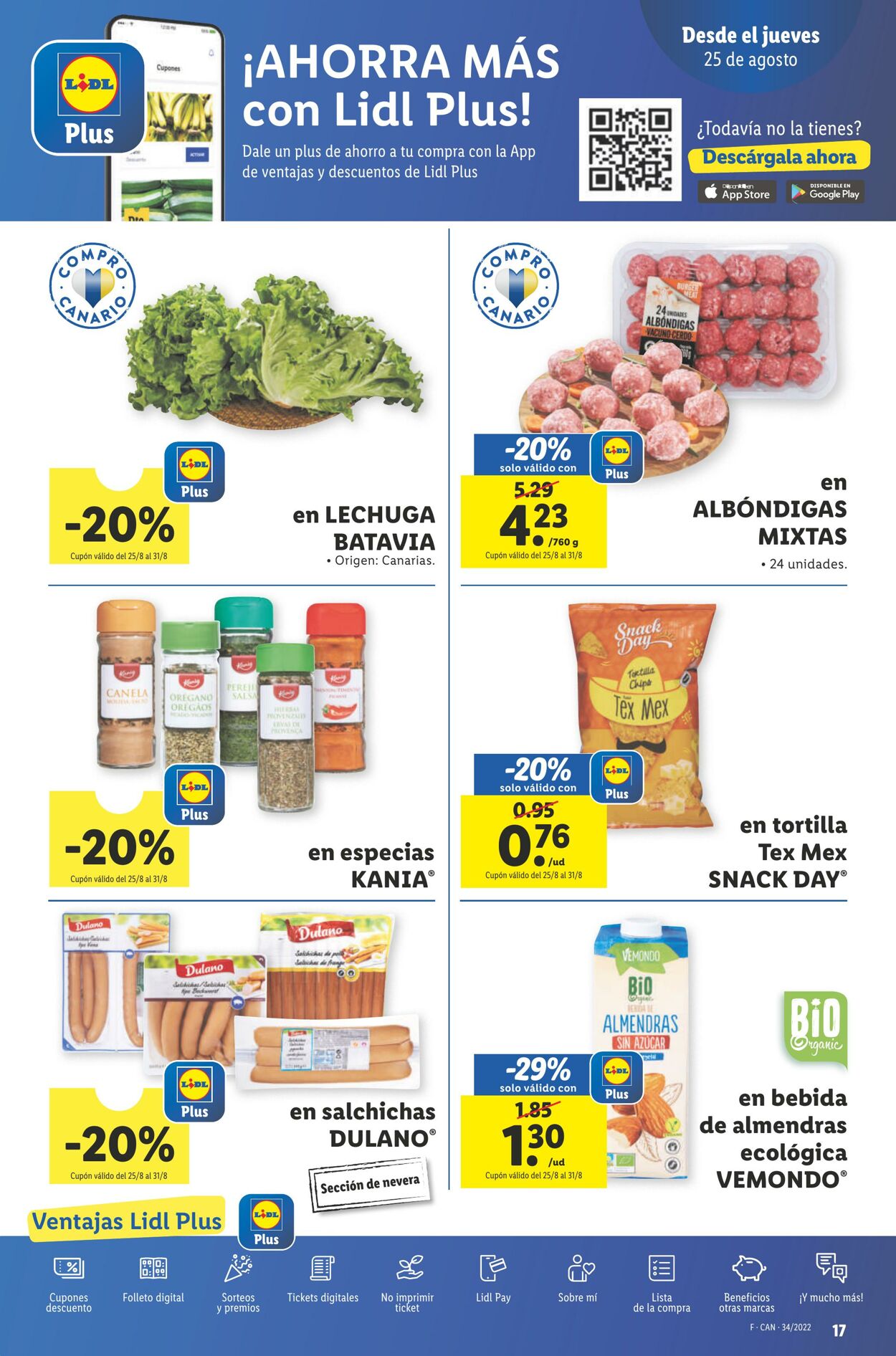 Folleto Lidl 25.08.2022 - 31.08.2022