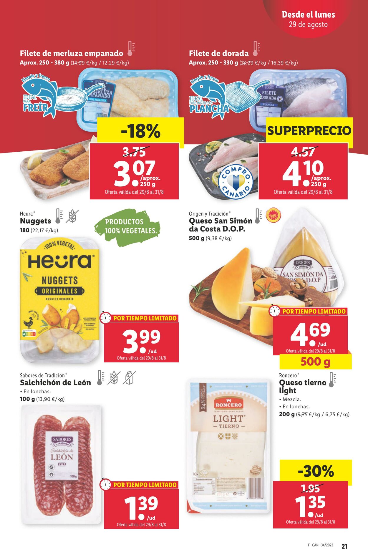 Folleto Lidl 25.08.2022 - 31.08.2022