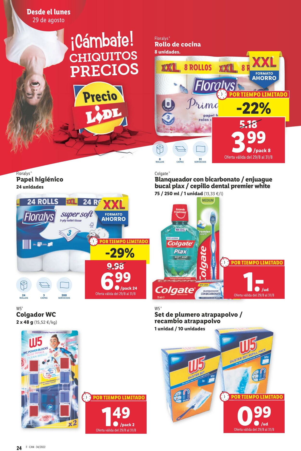 Folleto Lidl 25.08.2022 - 31.08.2022