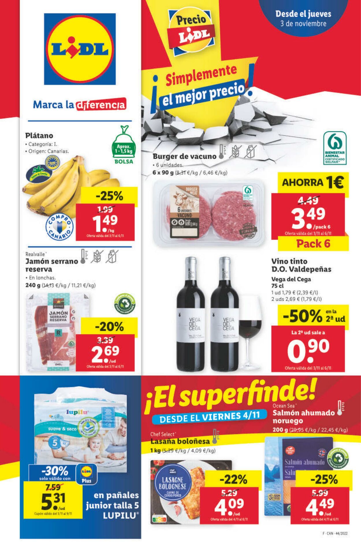 Folleto Lidl 03.11.2022 - 09.11.2022