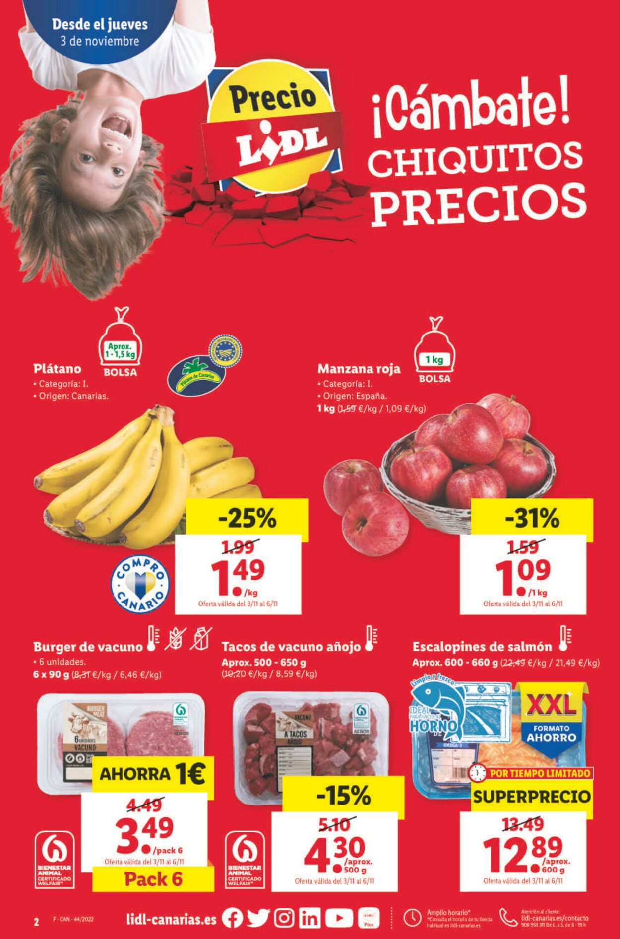 Folleto Lidl 03.11.2022 - 09.11.2022