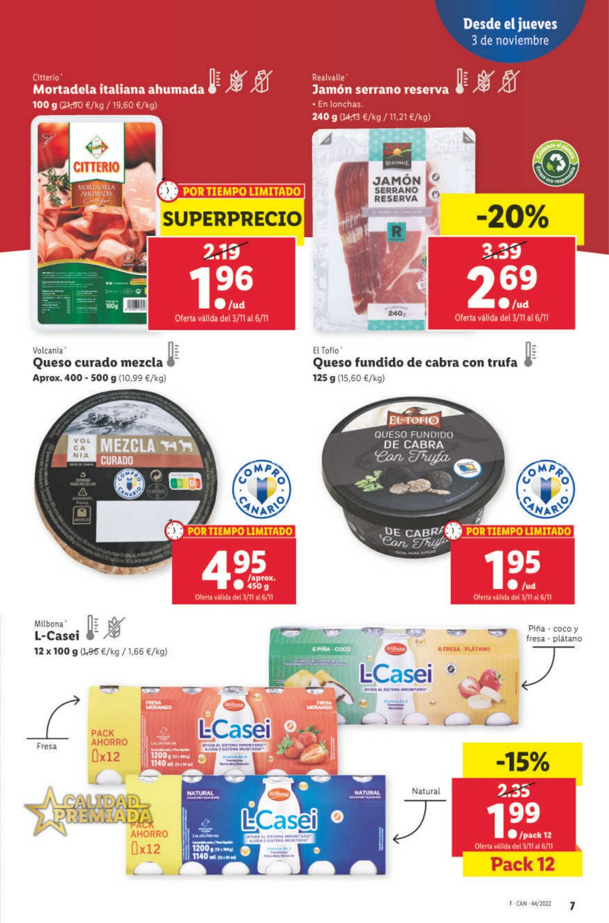 Folleto Lidl 03.11.2022 - 09.11.2022