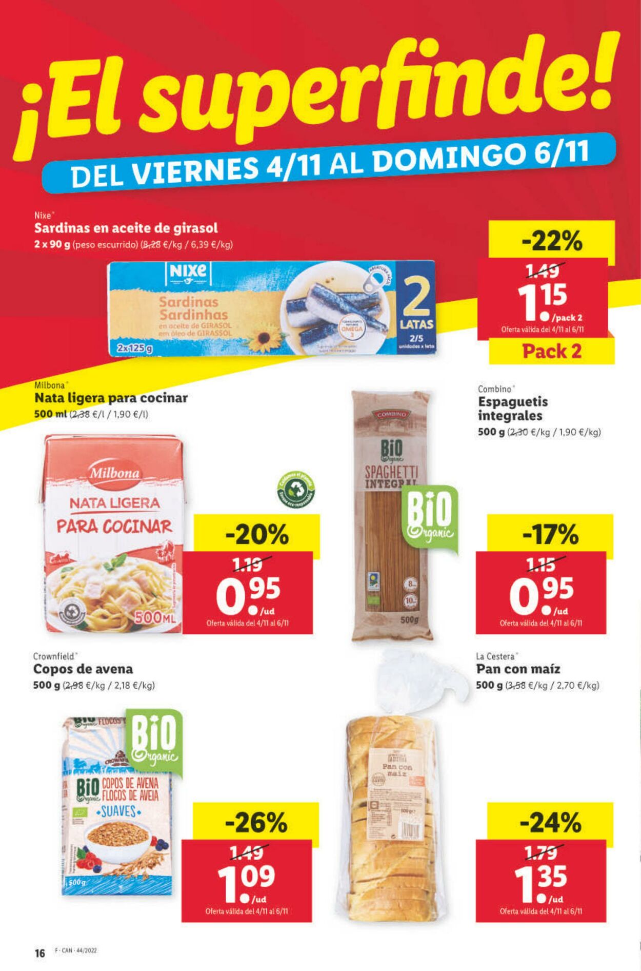 Folleto Lidl 03.11.2022 - 09.11.2022