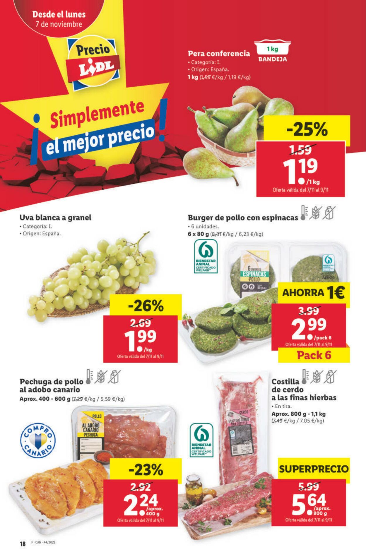 Folleto Lidl 03.11.2022 - 09.11.2022