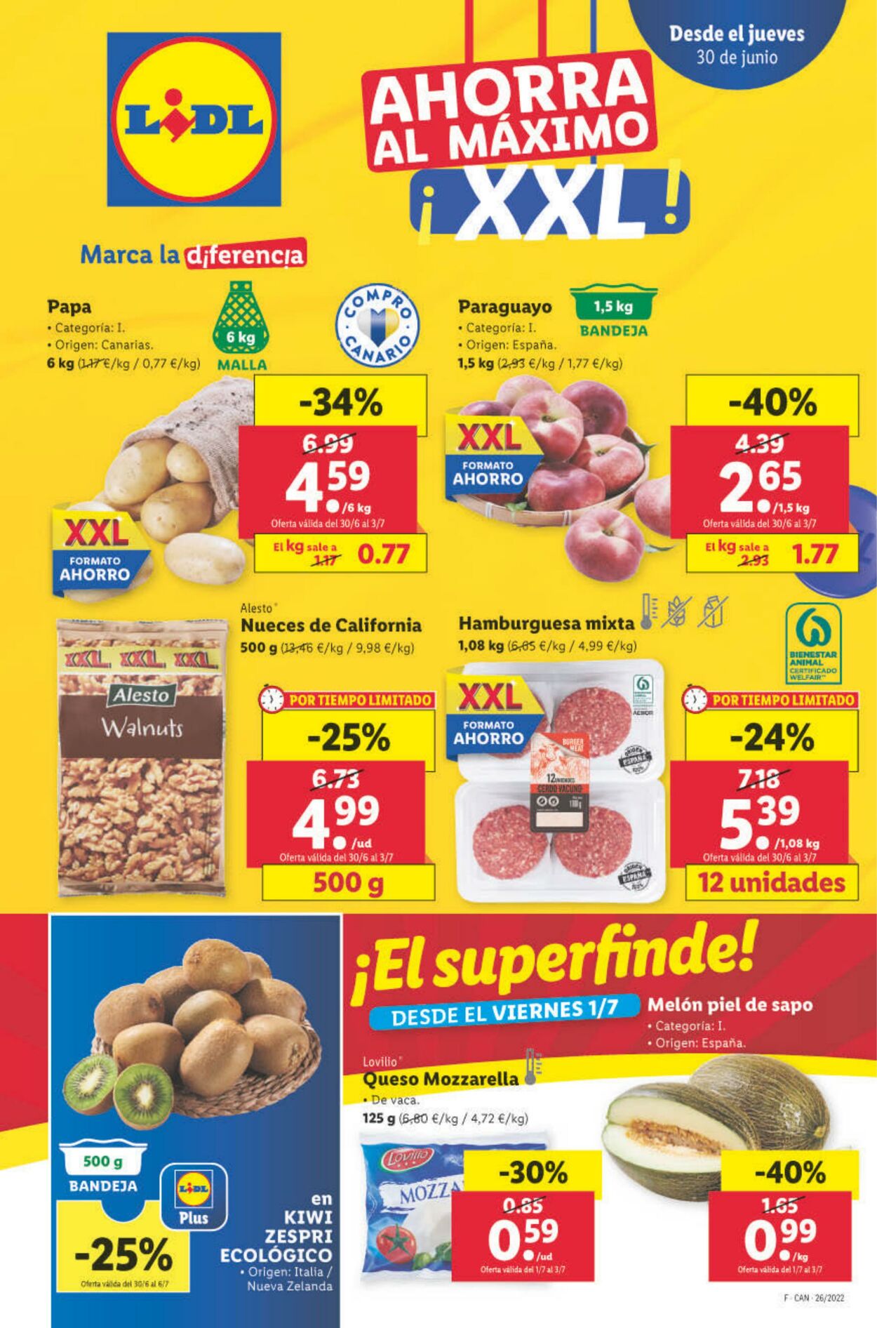 Folleto Lidl 30.06.2022 - 06.07.2022