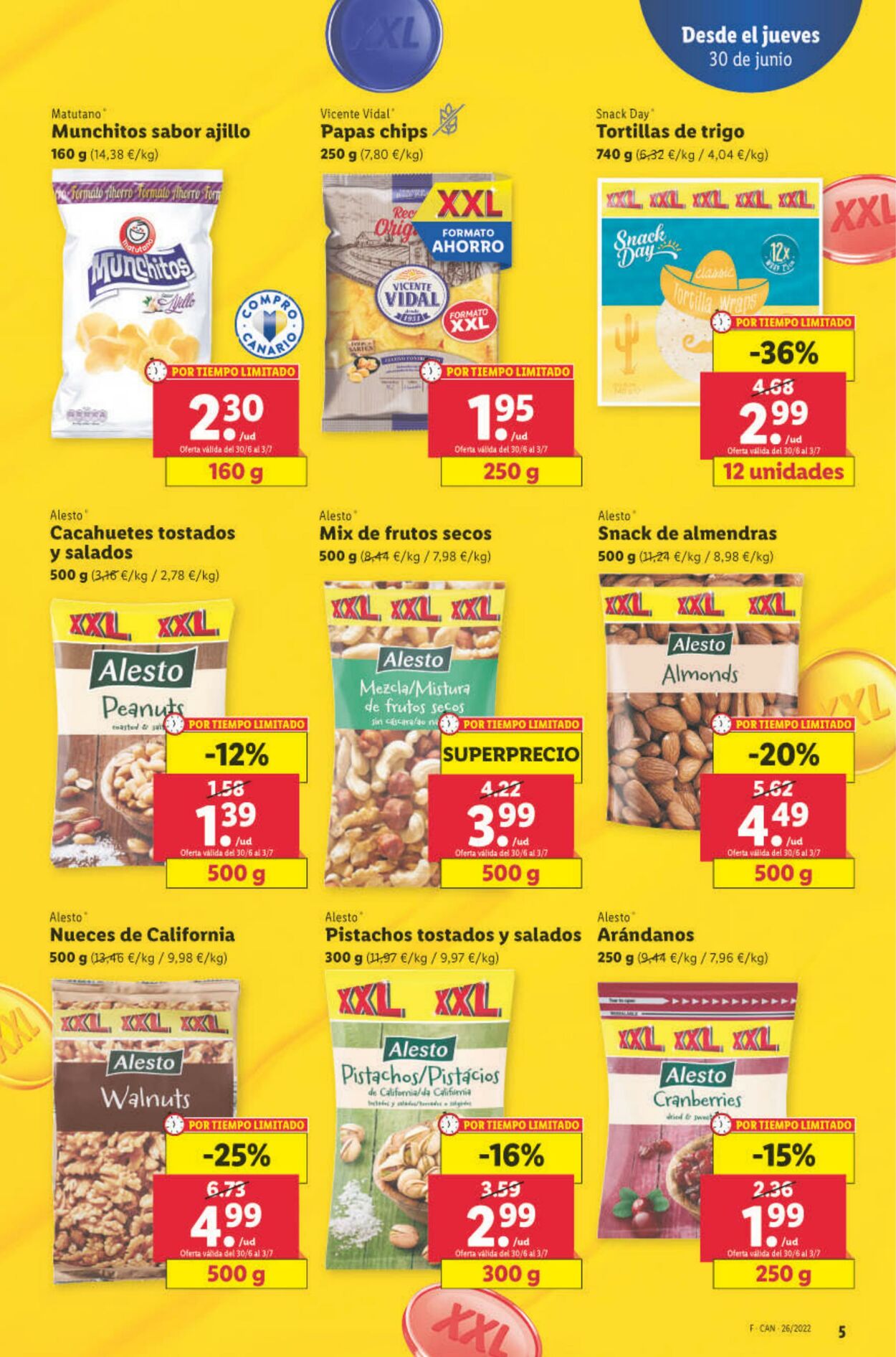 Folleto Lidl 30.06.2022 - 06.07.2022