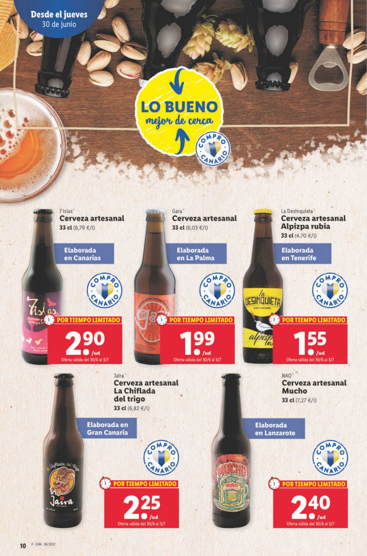 Folleto Lidl 30.06.2022 - 06.07.2022