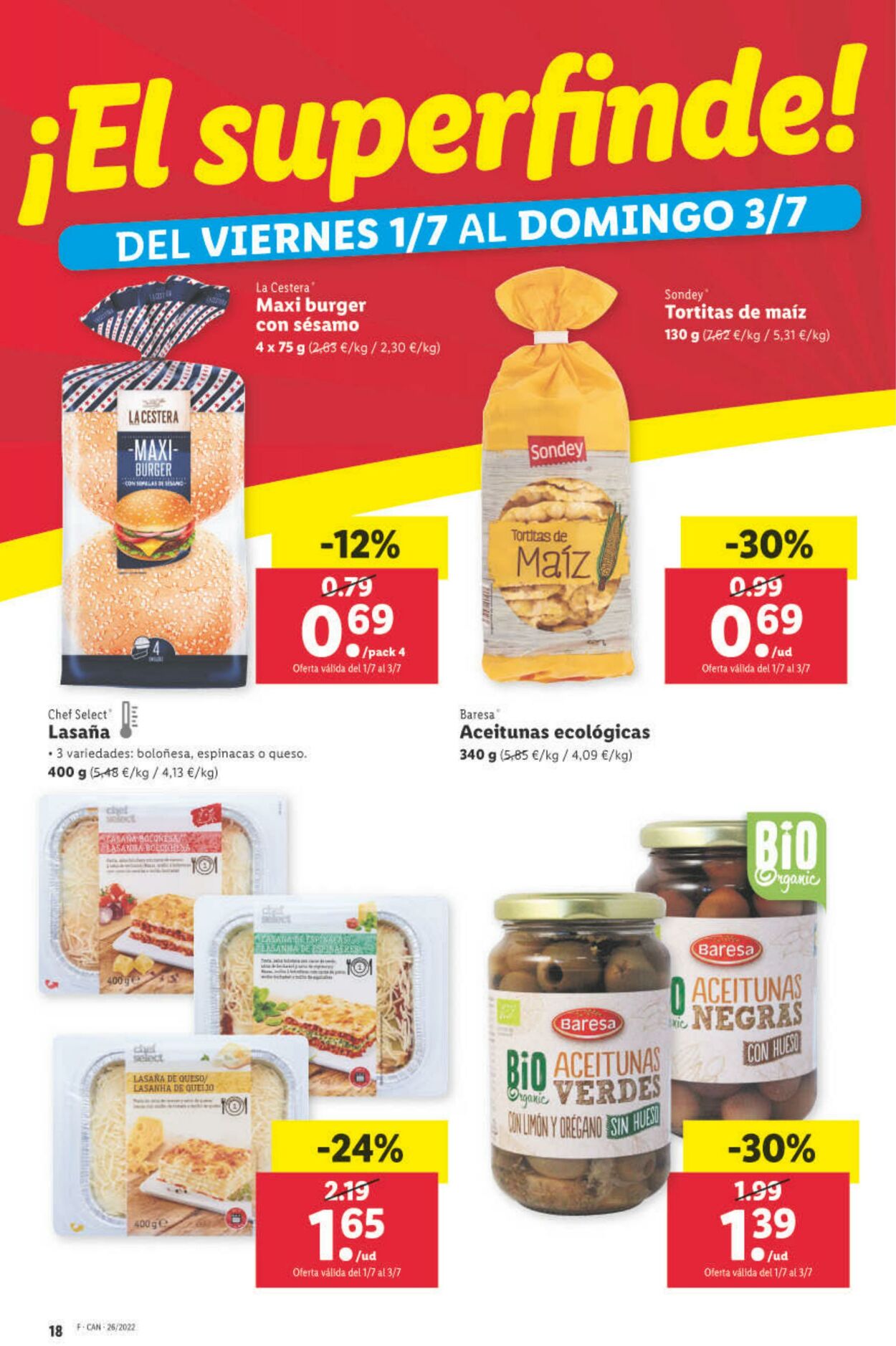 Folleto Lidl 30.06.2022 - 06.07.2022