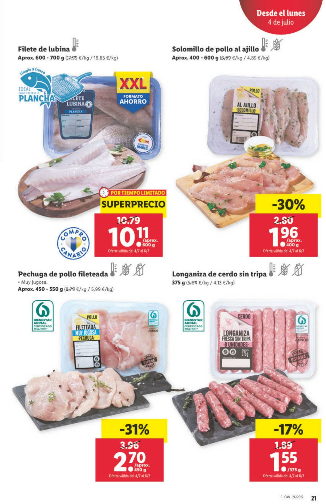 Folleto Lidl 30.06.2022 - 06.07.2022