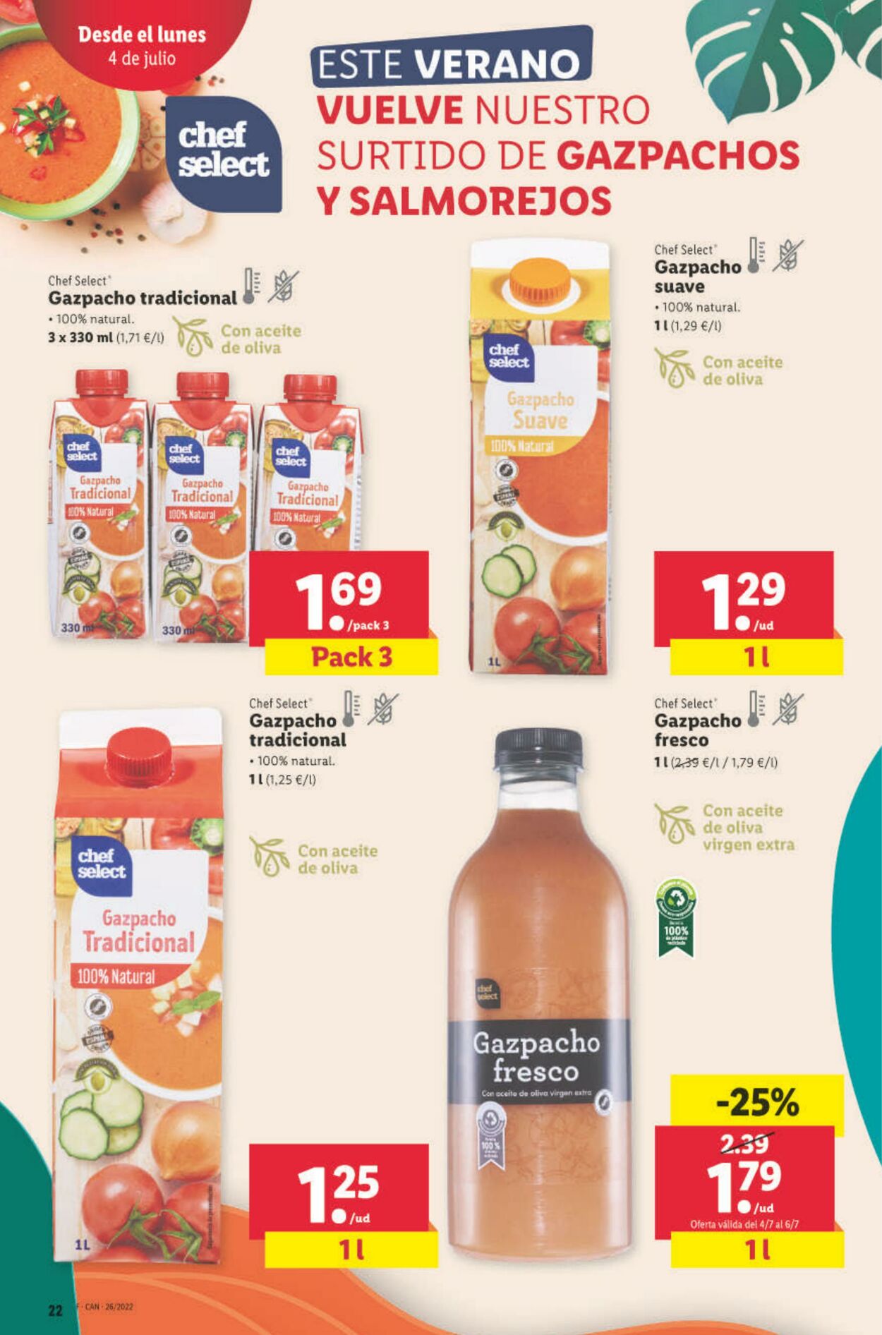 Folleto Lidl 30.06.2022 - 06.07.2022