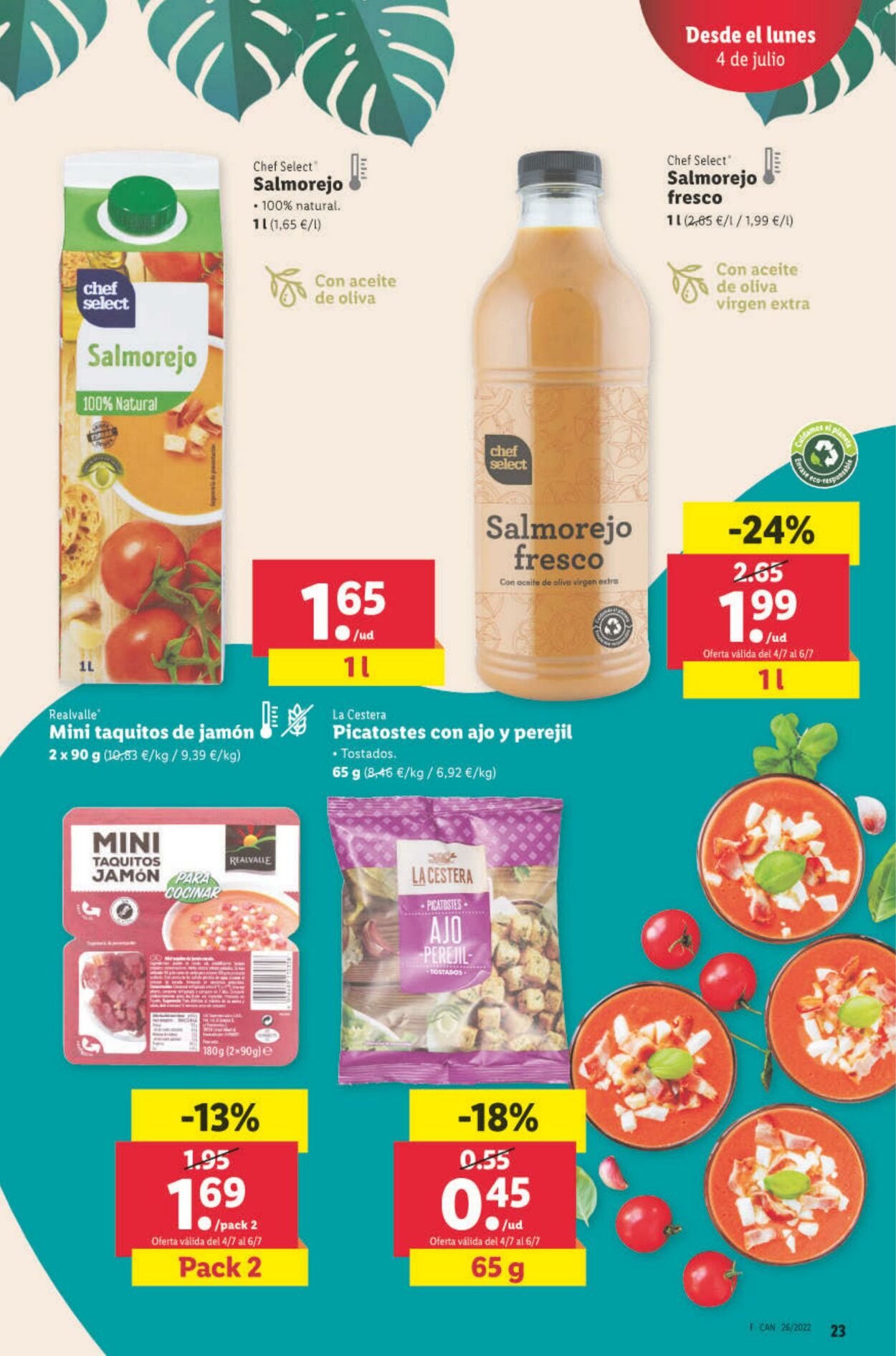 Folleto Lidl 30.06.2022 - 06.07.2022