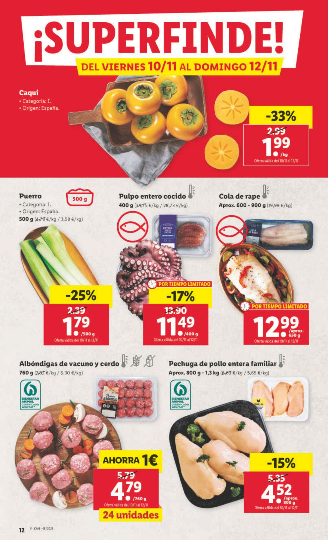 Folleto Lidl 06.11.2023 - 12.11.2023