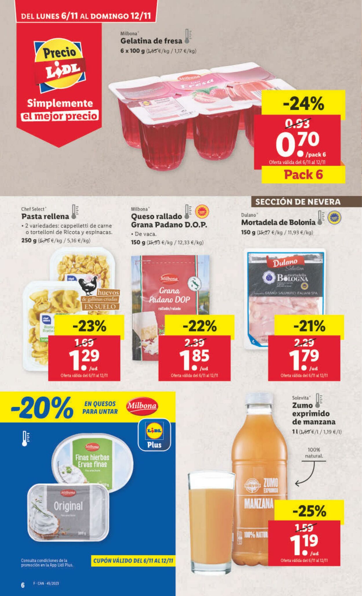 Folleto Lidl 06.11.2023 - 12.11.2023