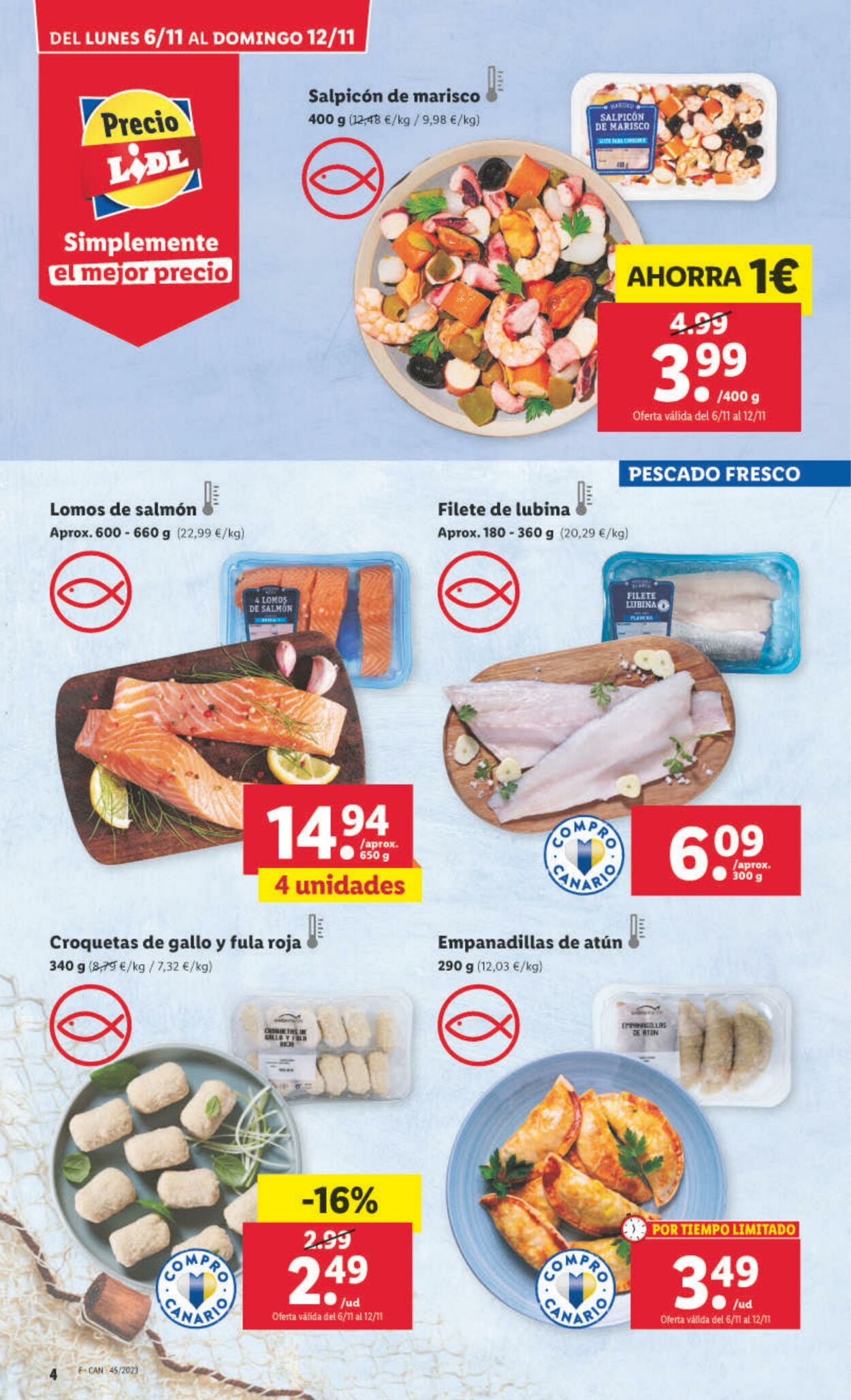 Folleto Lidl 06.11.2023 - 12.11.2023