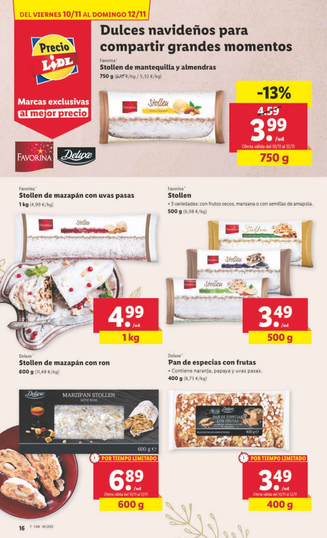 Folleto Lidl 06.11.2023 - 12.11.2023